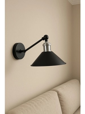 Ömür Avize Vintage Hareketli 1 Kollu Duvar Aplik