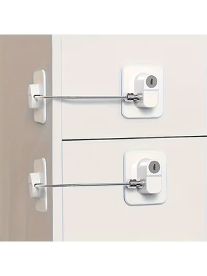 Hediye Bahçesi Beyaz Plaka Halatlı Emniyet Kilidi