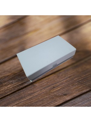 Beyaz Çok Amaçlı Deri Kaplamalı Aksesuar ve Takı Organizer Kutusu