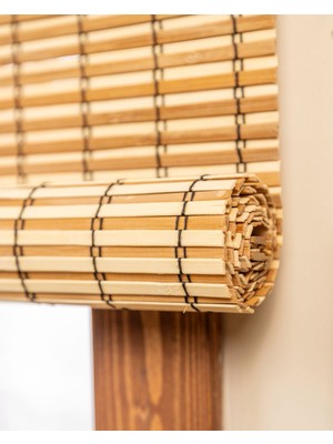 Navex Rodos Ahşap Bambu Stor Perde
