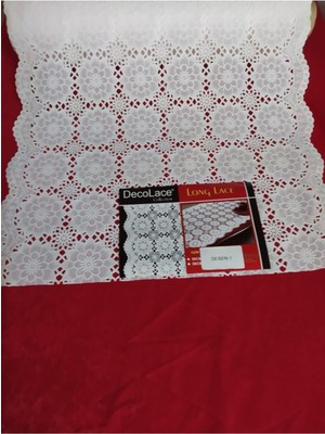 Dantel Desenli Pvc Raf Örtüsü, Kaymaz, 20 Metre, Sehpa ve Dolap Koruma