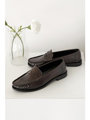 Meral Özgenç Düz Tabanlı Loafer