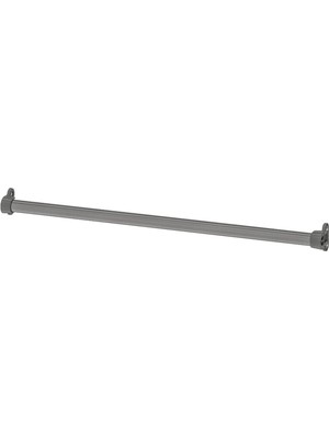 Koyu Gri Komplement Askı Borusu, Gardırop Içi Akısı, 75 cm