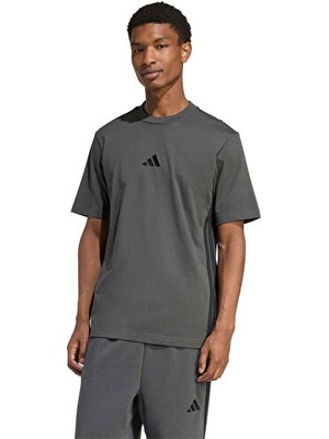 Adidas M 3s Sj T Erkek Günlük Tişört KC0887 Gri