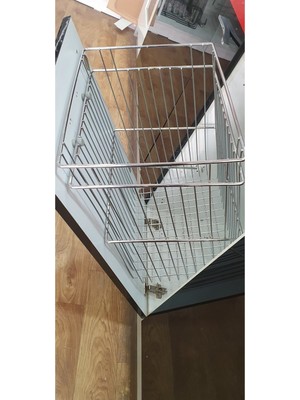 Pratik 23 cm Dolap Içi Askılı Kirli Çamaşır Sepeti