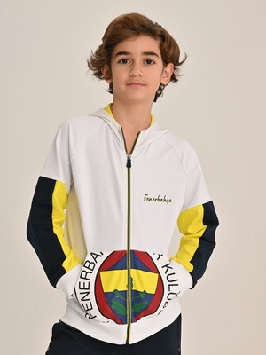 Fenerbahçe Çocuk Trıbun Altı Renk Logolu Sweat