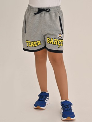 Fenerbahçe Çocuk Trıbun Altı Renk Logolu Şort