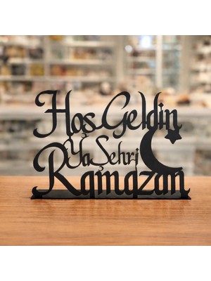 Hoşgeldin Ya Şeri Ramazan Masa Dekoru