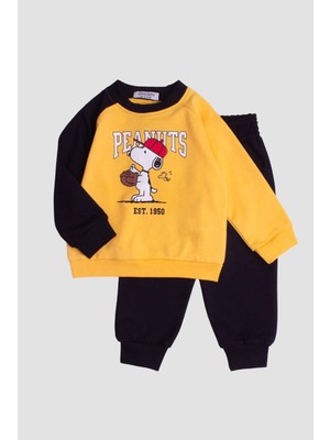 Chicsy Baby Peanuts Baskılı Eşofman Takımı