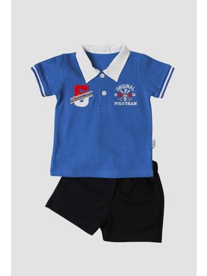 Chicsy Baby Original Polo Team Nakışlı Yaka Detaylı 2\'li Alt Üst Takım