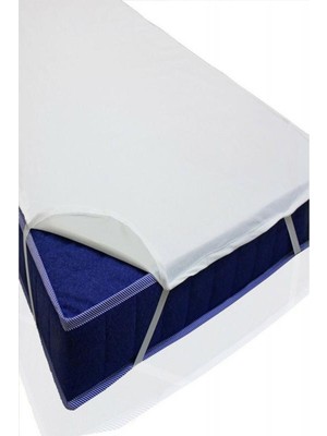 Bebesi 100X150 cm Alez Pamuklu Köşe Lastikli Sıvı Geçirmez Yatak Koruyucu Alez