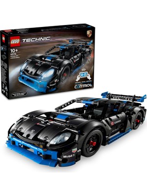 LEGO Technic Porsche Gt4 E-Performance Yarış Arabası 42176 – 10 Yaş ve Üzeri Çocuklar Için Oyuncak Uzaktan Kumandalı Araba Yapım Seti, Doğum Günü Hediyesi Fikri (834 Parça)