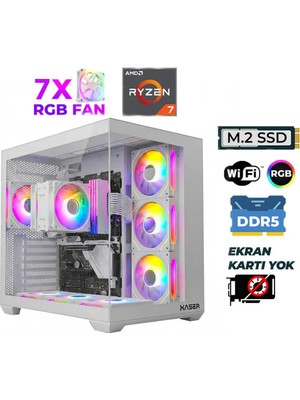Xaser Raze X110 Ryzen 7 7700 16GB Ddr5 Ram 512GB M.2 Nvme SSD Hazır Tavsiye Sistem
