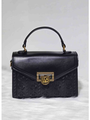 Lêvi D'or Siyah Renkli Kadın El&omuz Çantası