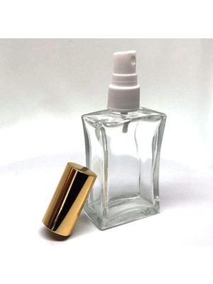 Royal Rain Store Doldurulabilir Parfüm Kolonya Şişesi (Altın Kapak, 5 Li Paket)