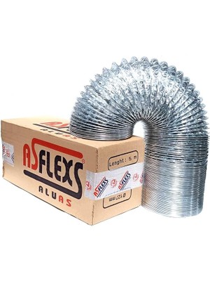 Royal Rain Store Aluas Alüminyum Aspiratör ve Davlumbaz Borusu (Bütün Uzunluklar) (5 Mt)