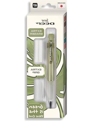 MarkEntegra Yedekli Kalem Seti | 07MM Yaprak Yeşili, Gizlenebilir Uç