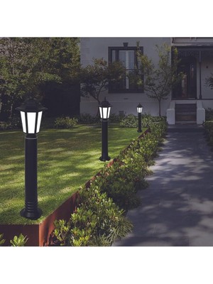 Royal Rain Store Geldi Zita Bahçe Aydınlatması Klas 90 cm Direk Bahçe Aydınlatma Set Üstü Bahçe Lambası