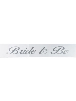 Royal Rain Store Marifetlerim - Bride To Be Gümüş Gelin Kuşağı 2 Metre