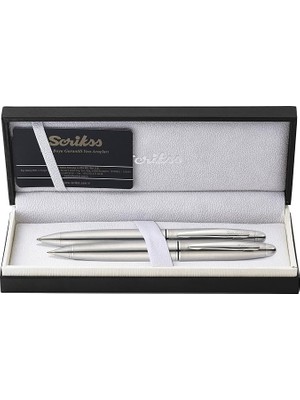 Royal Rain Store Knight 88 Tükenmez Kalemversatil Kalem Takım Krom