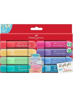 Royal Rain Store Fosforlu Kalem Seti, 8’li, Pastel Renkler, Kutulu, Su Bazlı Mürekkep, Kesik Uç, 3 Farklı Çizgi Kalınlığı