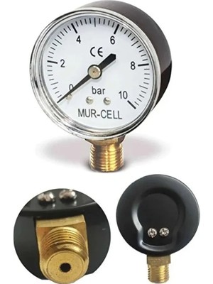 Filo Murcell Monometre - Basınç Monometresi 0-10 Bar
