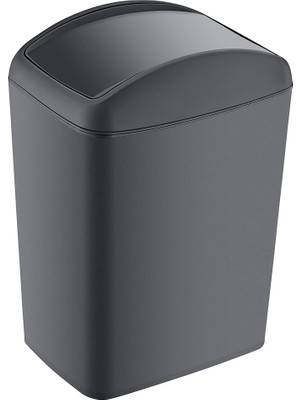 Royal Rain Store Soft Çöp Kutusu Döner Kapak 20 Lt Antrasit