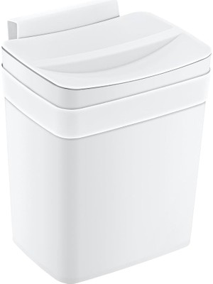 Royal Rain Store Soft Askılı Çöp Kutusu 8,5 Lt Beyaz