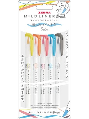 Royal Rain Store Mıldlıner Brush Pen N-5c-N Set