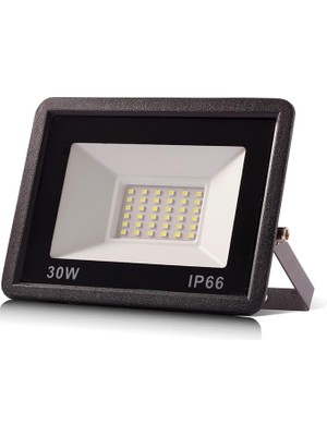 Royal Rain Store LED Spot, Dış Mekan 3000LM LED Duvar Spot Lambası, Dış Mekan Spot Işığı, Soğuk Beyaz 6000 K Su Geçirmez IP66 LED Işıklı Spot, Atölye Garaj Bahçe Için