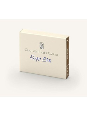 Royal Rain Store Von Faber-Castell Dolma Kalem Kartuşu 6'lı Royal Mavi