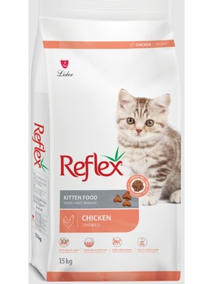 Reflex Tavuklu Yavru Kedi Maması 15 Kg