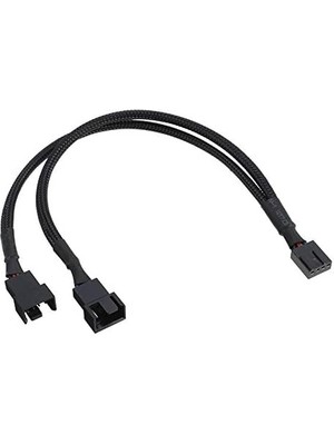 Royal Rain Store 5025 Fan Çoklayıcı Y Pwm 4 Pin Splitter Çoklayıcı Switch Kablosu