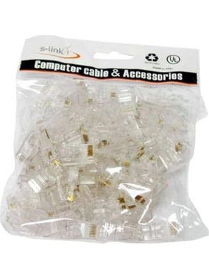 Royal Rain Store SL-COB8P Rj-45 100 Lü Paket Jack