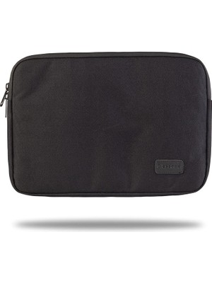 Royal Rain Store WSL1500 Livorno Serisi 15.6'' Su Geçirmez Kumaş ve Su Geçirmez Fermuar Notebook, Laptop, Macbook Taşıma Kılıfı -Siyah