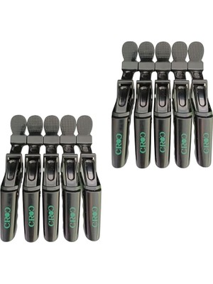 Royal Rain Store 3210 Yarasa Saç Pensi 10LU Siyah