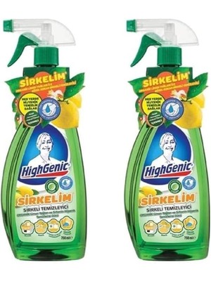 Royal Rain Store Sirkelim Sirkeli Temizleyici, Limon, 750 Mililitre