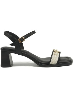 Nine West Nadrınn2 6fx Siyah Kadın Comfort Sandalet
