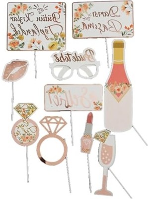 MarkEntegra Bekarlığa Veda Partisi Için Eğlenceli Konuşma Balonları Seti