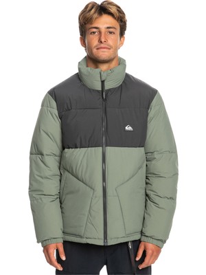 Quiksilver Erkek Ceket Wild Mountain Yeşil Günlük Giyim