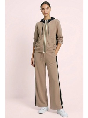 Guitar Casual Camel Örme Ceket