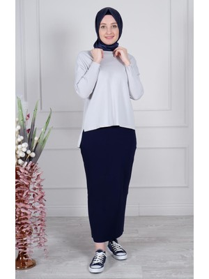 İNVEE Tunik 5879 Ekru