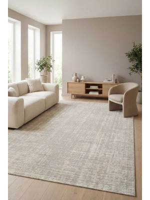 Efor Halı Lynosse Fildişi Bej Halı Modern Dokuma Halı Yumuşak Oturma Odası Salon Çocuk Odası Mutfak Halısı P1511