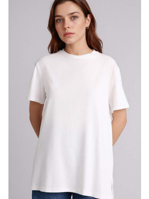 DeFacto Regular Fit Kısa Kollu Tişört Tunik F9798AX26SP
