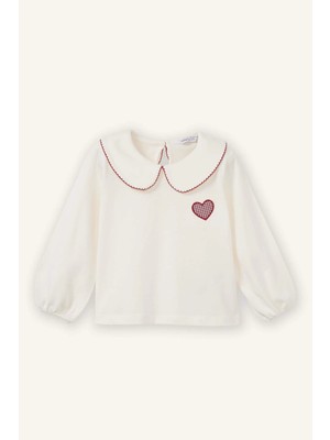 DeFacto %100 Pamuklu Tişört Kız Bebek G8159A526SP