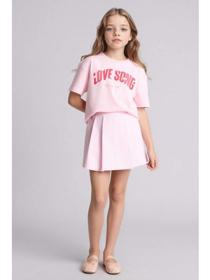 DeFacto Gabardin Etek Kız Çocuk E2648A826SP