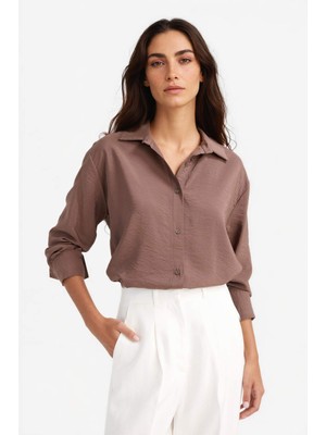 DeFacto Oversize Basic Gömlek E4350AX25SP