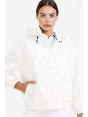 DeFacto Su İtici Regular Fit Kapüşonlu Cepli Mevsimlik Baharlık Yağmurluk C4949AX25AU