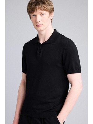 DeFacto Standart Fit Polo Yaka Triko Kısa Kollu Polo Tişört E3241AX26SP