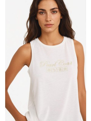 DeFacto Relax Fit Baskılı Bisiklet Yaka Atlet F6235AX25HS